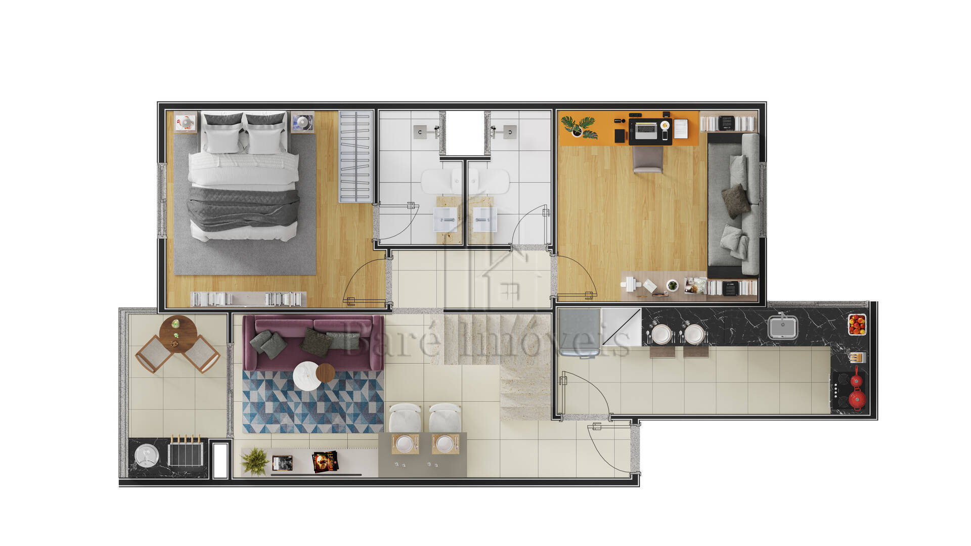 Apartamento, 3 quartos, 120 m² - Foto 9
