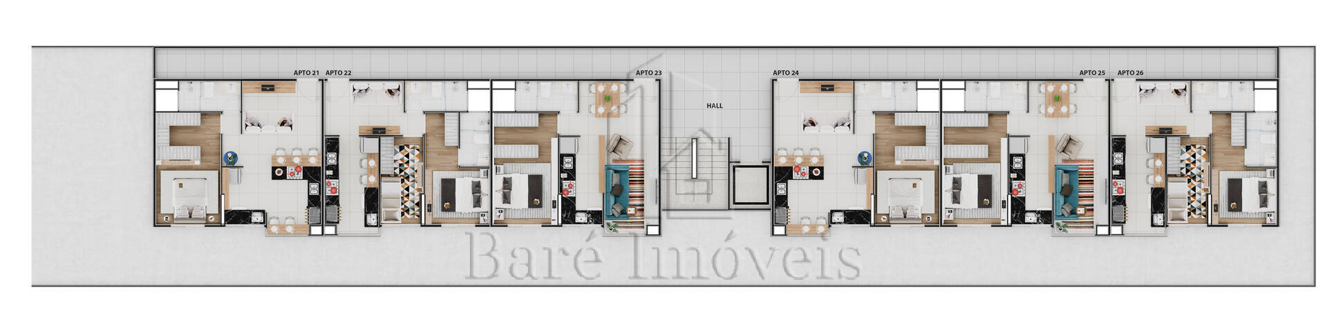 Apartamento, 2 quartos, 42 m² - Foto 8