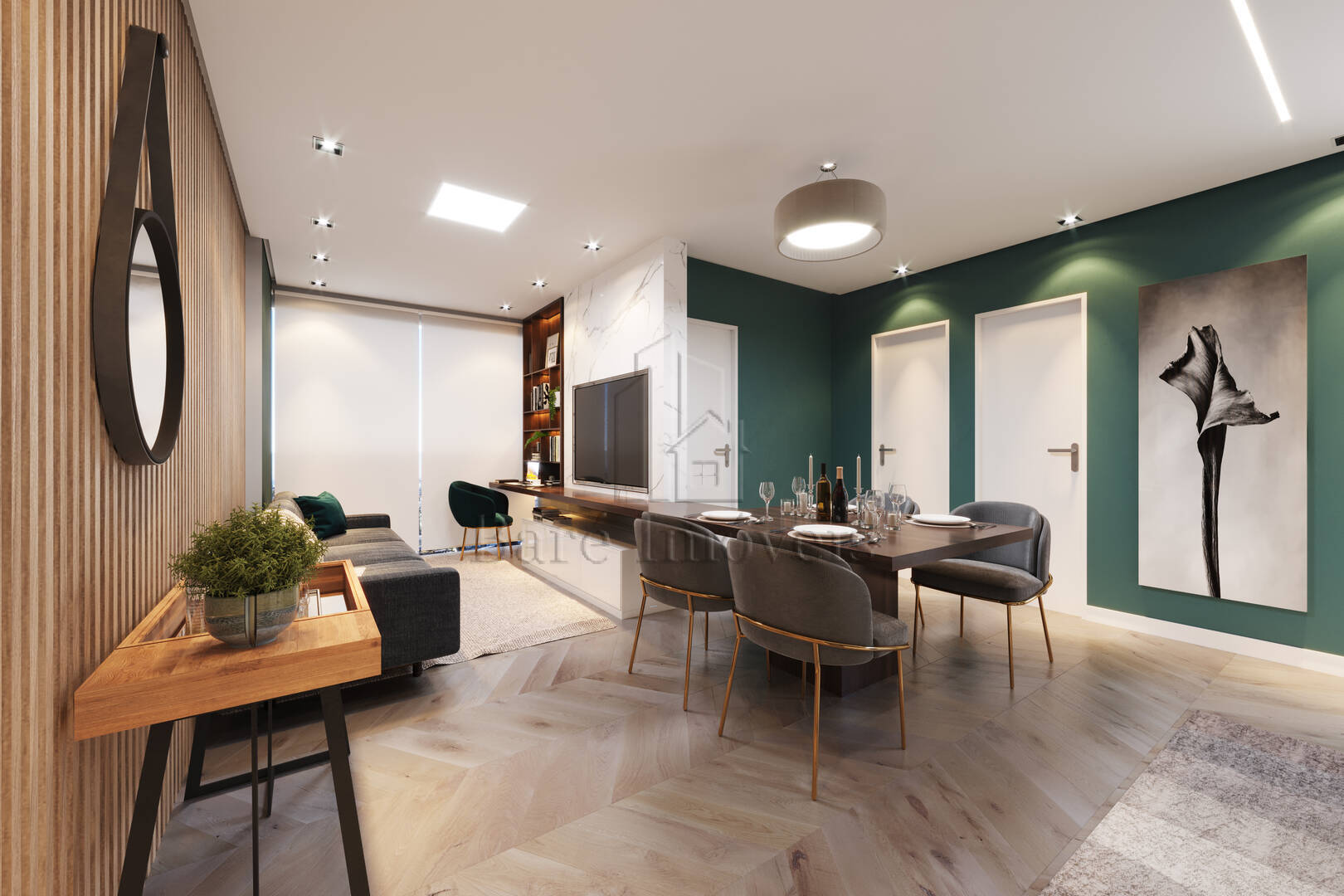 Apartamento, 2 quartos, 55 m² - Foto 2