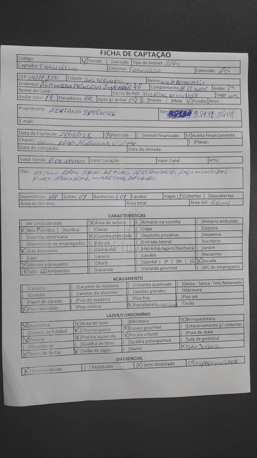 Apartamento, 3 quartos, 60 m² - Foto 27